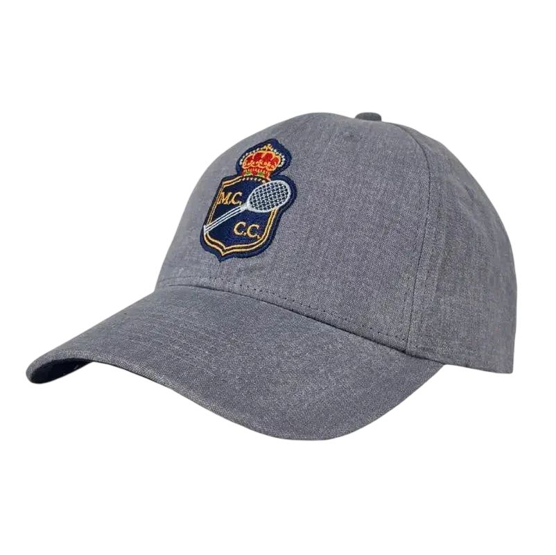 Monte-Carlo Country Club MCCC Washed Cotton - dark grey