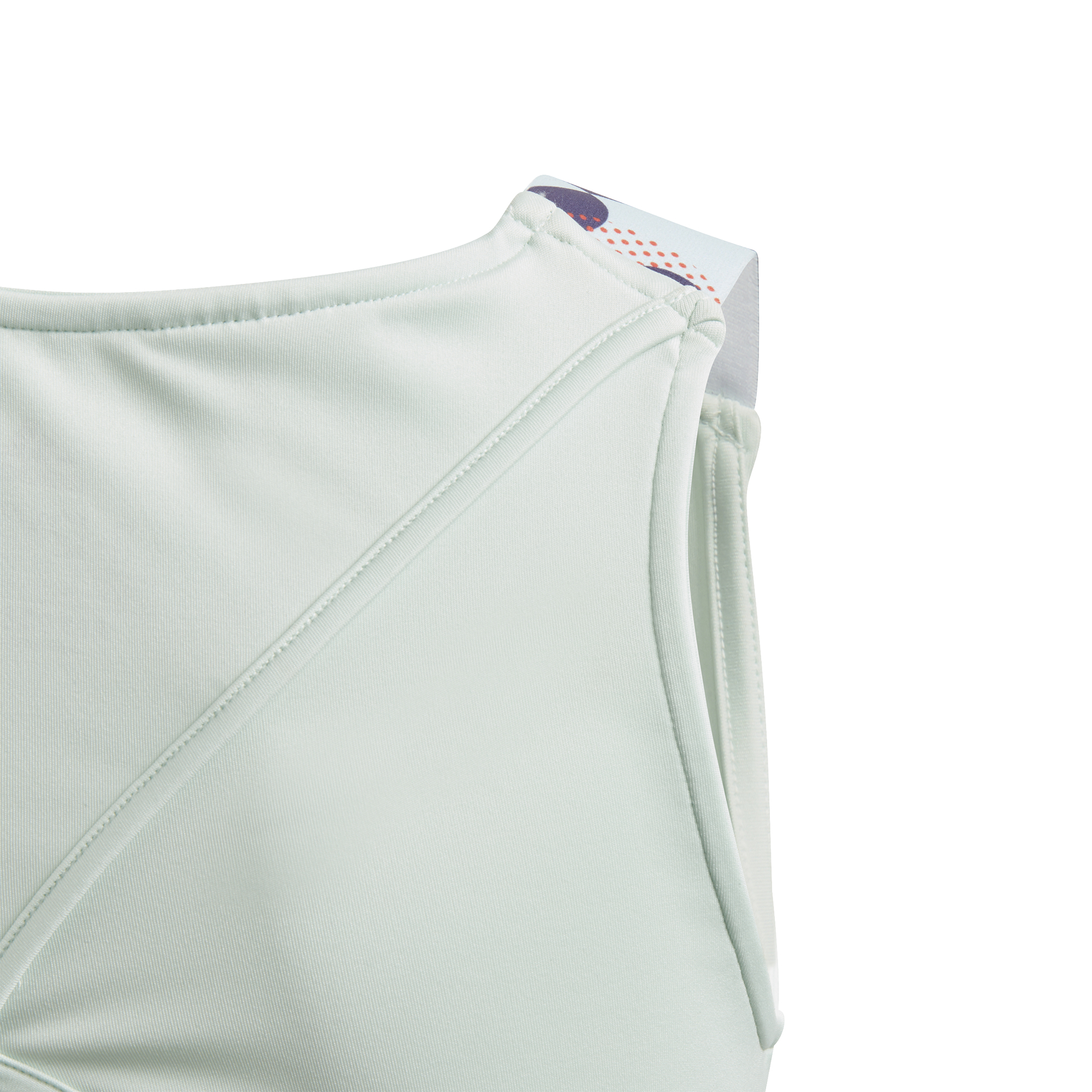Adidas G Keyhole Tank - dash green/shock yellow