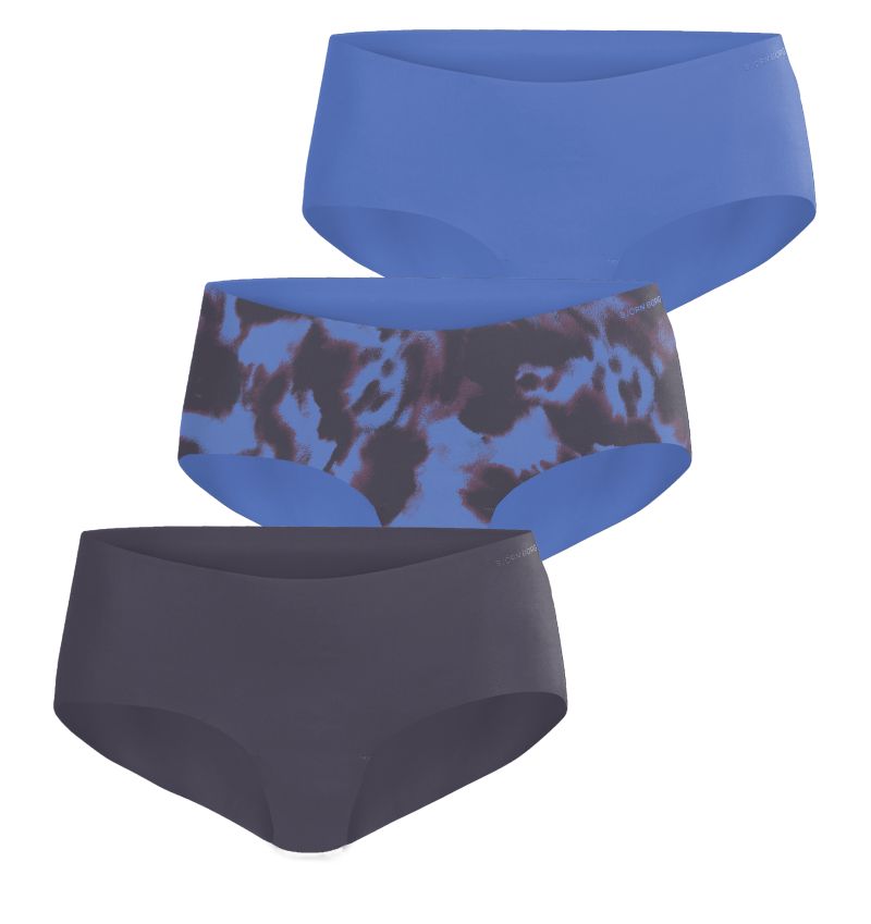 Björn Borg Invisible Hipster 3P - blue/multicolor Björn Borg Invisible Hipster 3P - blue/multicolor