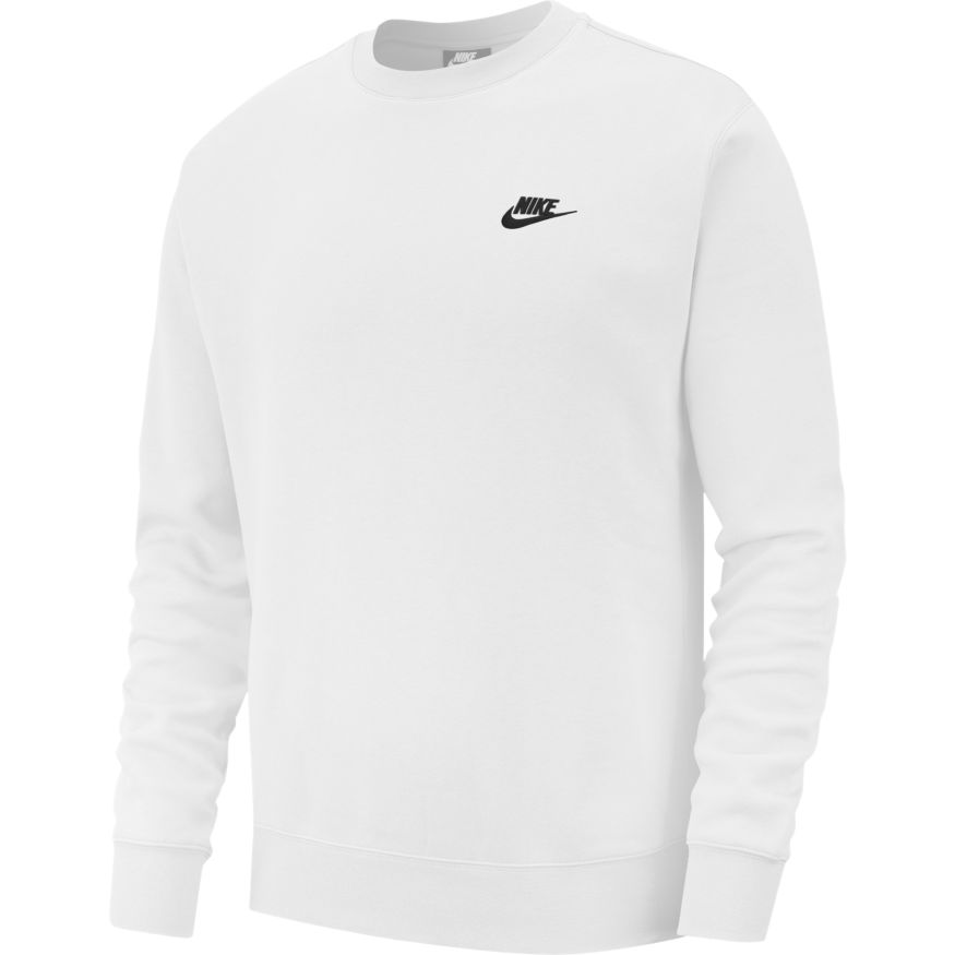 nike-swoosh-club-crew-m-white-black-1 Nike Swoosh Club Crew M - white/black
