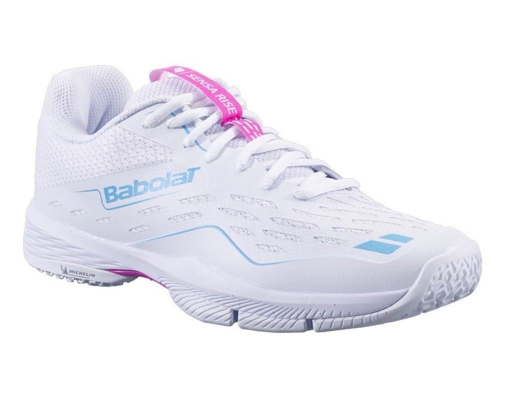 Babolat Sensa Rise - white/rhodamine red Babolat Sensa Rise - white/rhodamine red