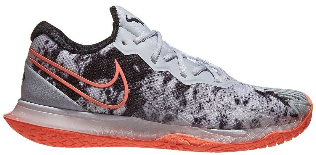 Nike Air Zoom Vapor Cage 4 - sky grey/bright mango/white