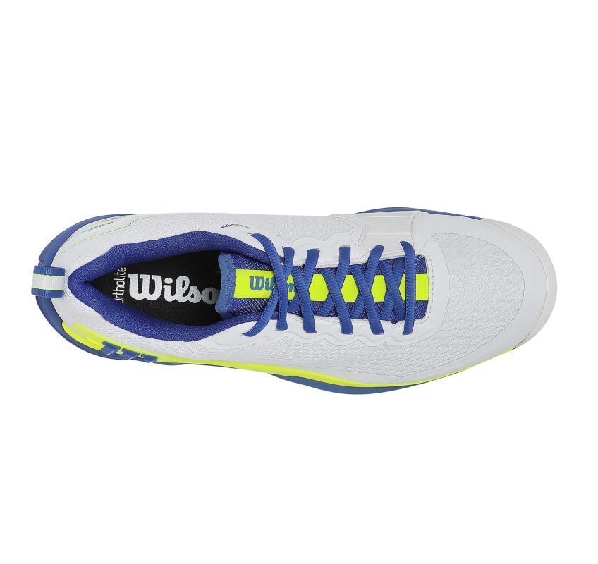 Wilson Rush Pro 4.5 - white/amparo blue/safety yellow