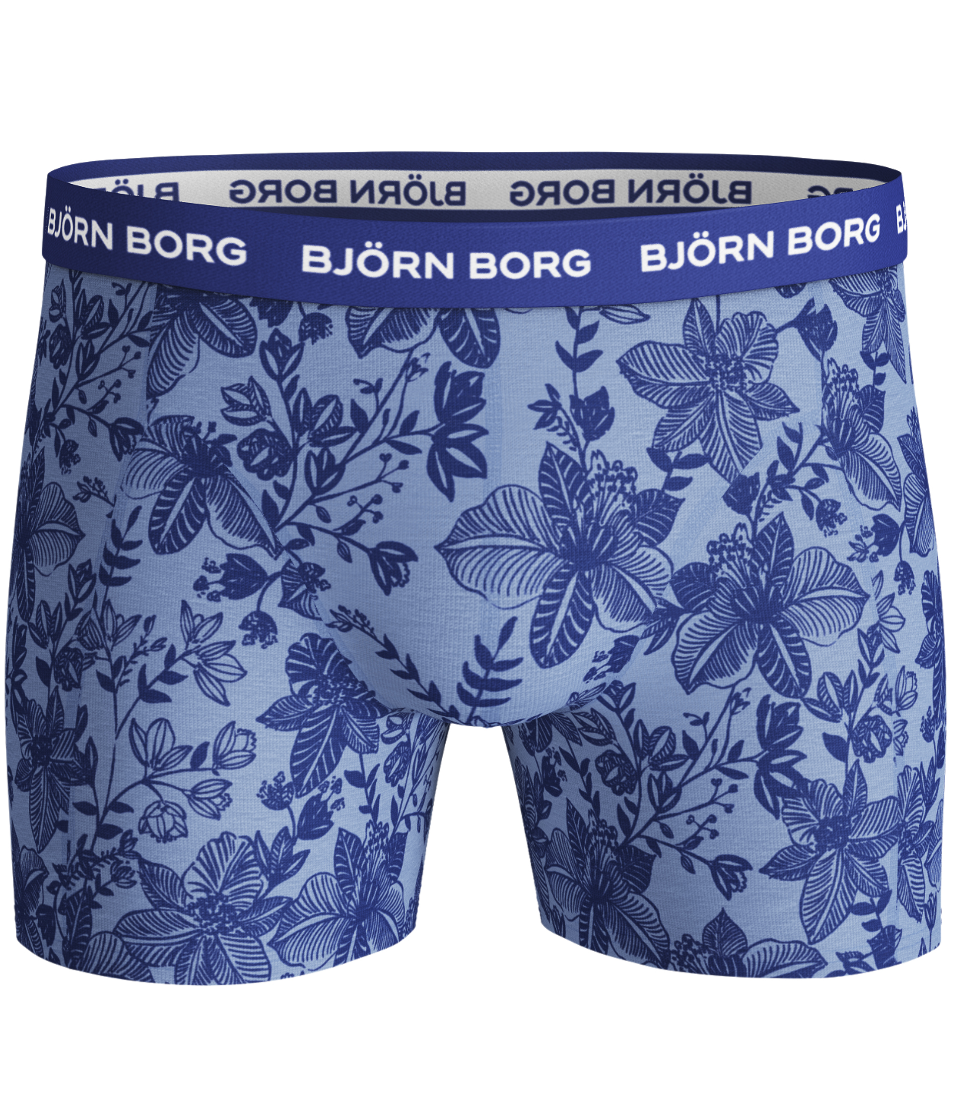 Björn Borg BB Fiji Flower Sammy Shorts - placid blue