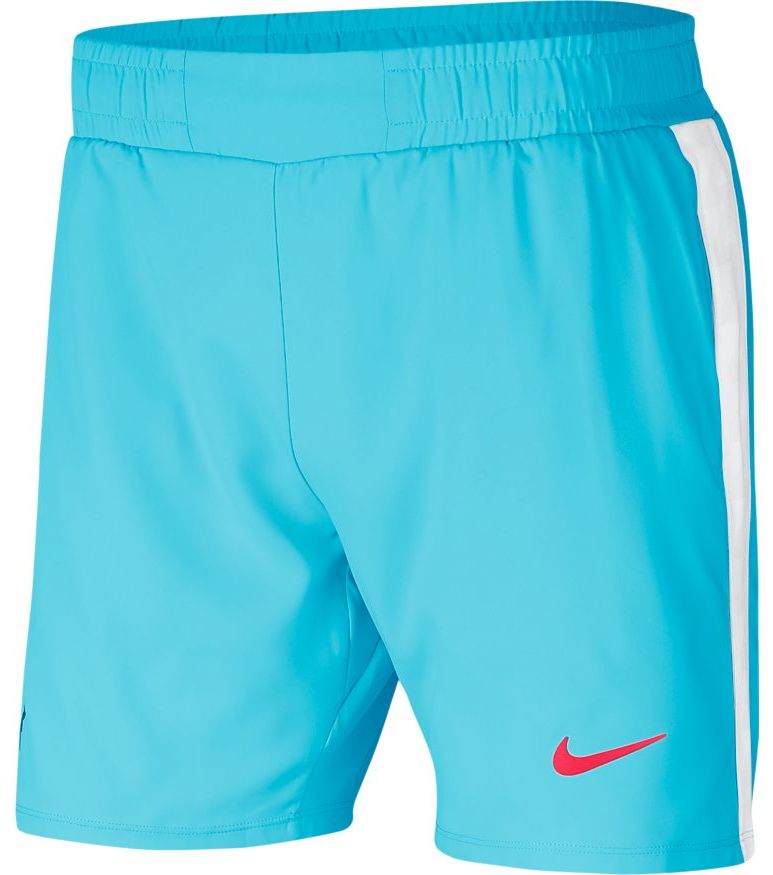 Nike Court Rafa Short 7in - polarized blue/laser silver