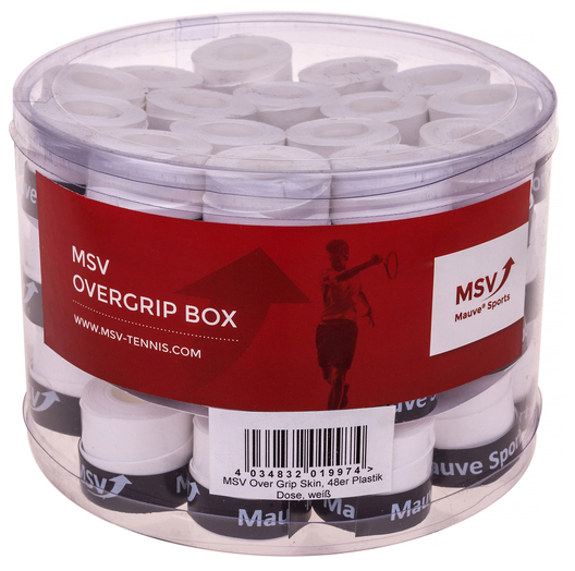 msv-skin-overgrip-white-48p MSV Skin Overgrip white 48P