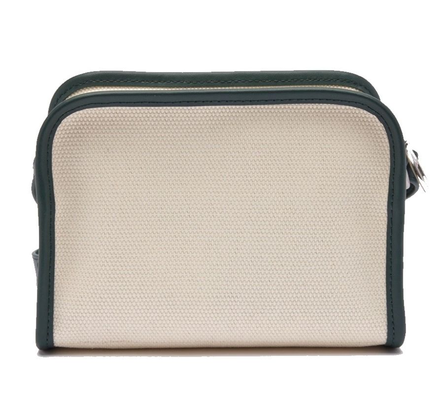 NU4339TD_F89_24 Lacoste Tennis Style Textile Shoulder Bag