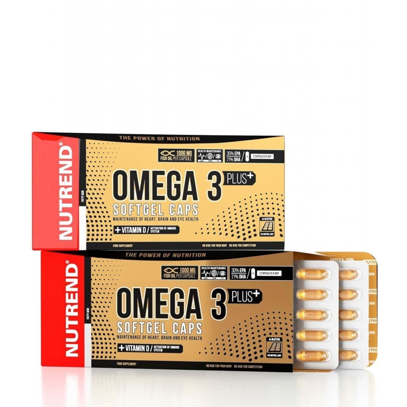 nutrend-omega-3-plus-softgel-caps-120-tabl-1 Nutrend OMEGA 3 PLUS+ SOFTGEL CAPS (120 tabl.)