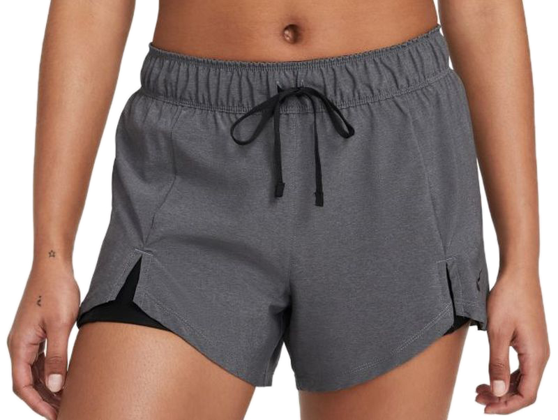 Nike Dri-Fit Flex Essential 2-in-1 Short W - black/htr/black/black