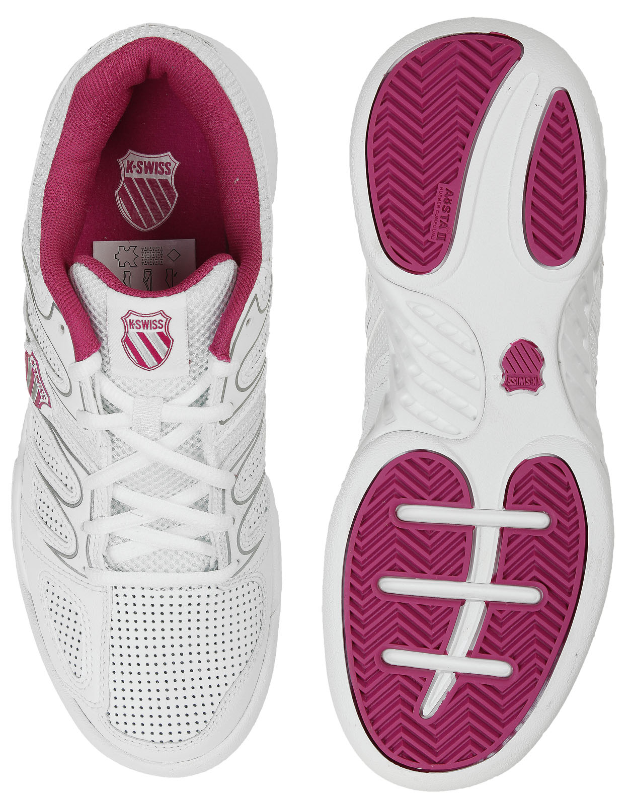  K-Swiss Calabasas - white/magenta