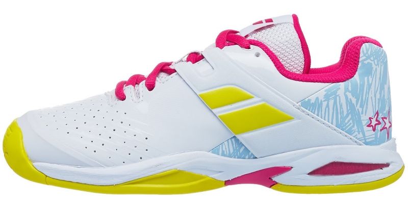 Babolat Propulse All Court Junior - white/red rose