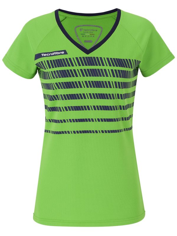 tecnifibre-lady-f2-t-shirt-green-1 Tecnifibre Lady F2 T-Shirt - green