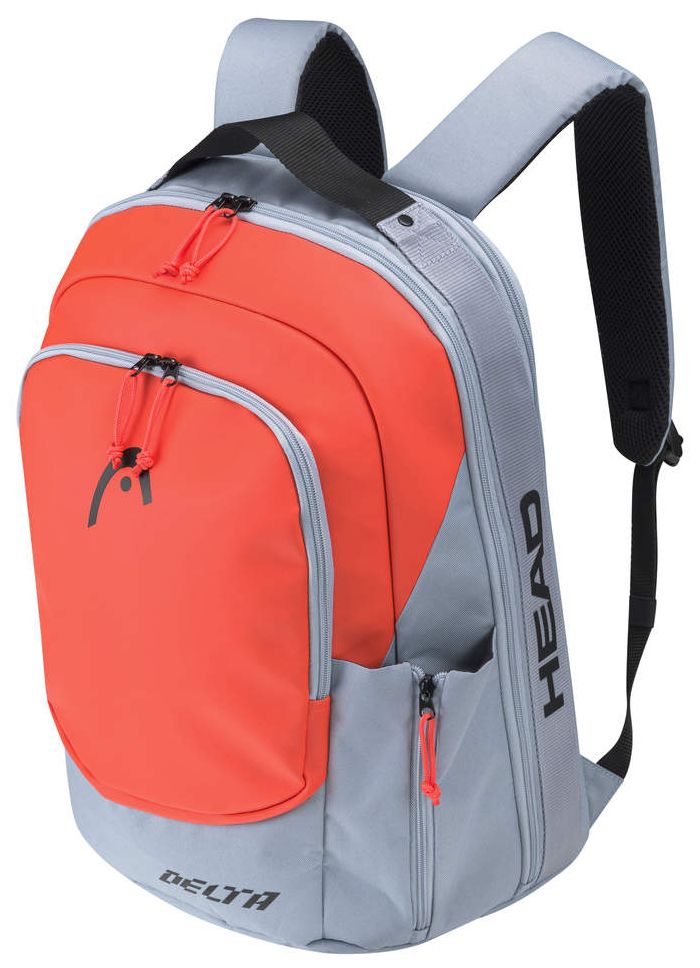 Head Delta Backpack - grey/orange