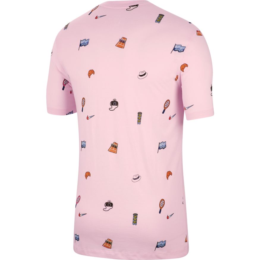 nike-court-tee-roland-garros-pink-foam-2 Nike Court Tee Roland Garros - pink foam