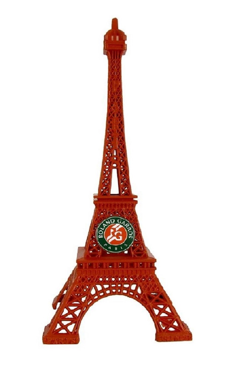Roland Garros 10 cm Eiffel Tower - clay