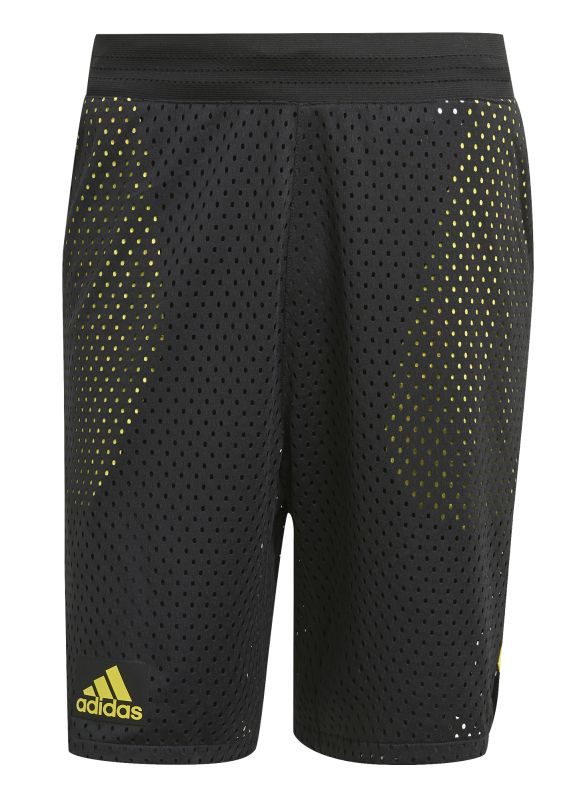 Adidas 2-in-1 Next Level Primeblue Shorts M - black/acid yellow