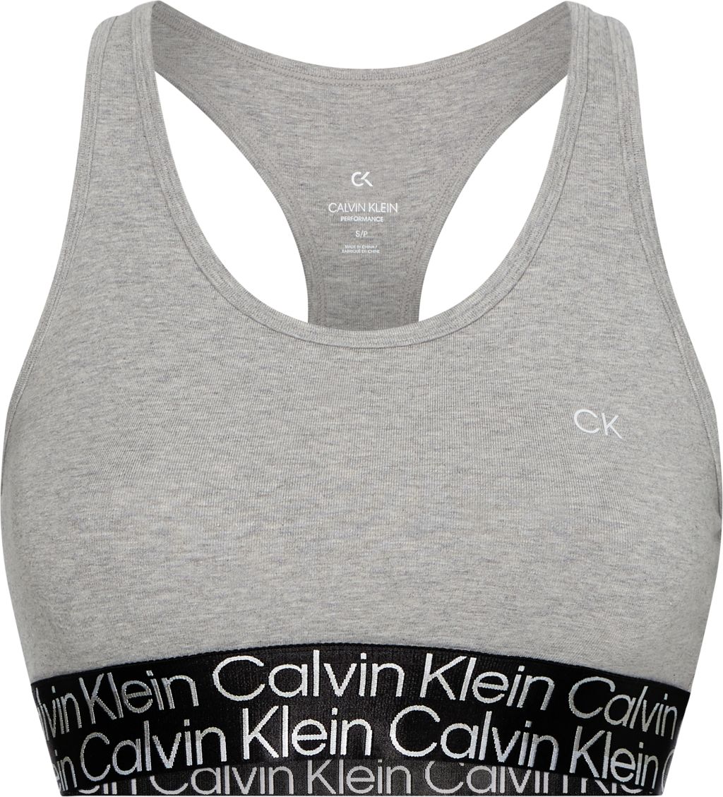 Calvin Klein Low Support Sports Bra - heather grey