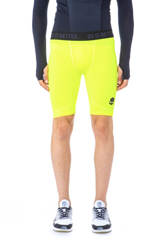 Hydrogen Second Skin Shorts Man - fluo yellow