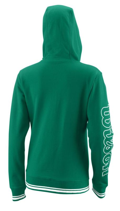 Wilson W Team II FZ Hoody - team green