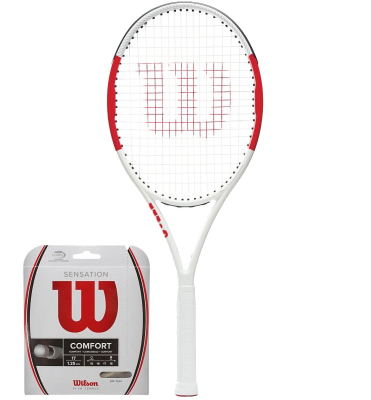 Wilson Six.One Lite 102 - strung