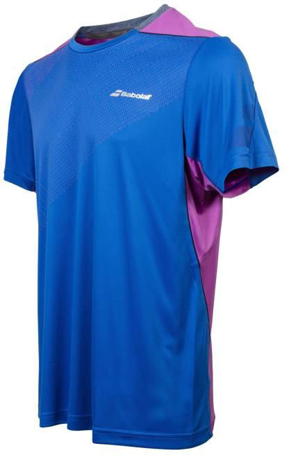 Babolat Performance Crew Neck Tee Men - nautical blue