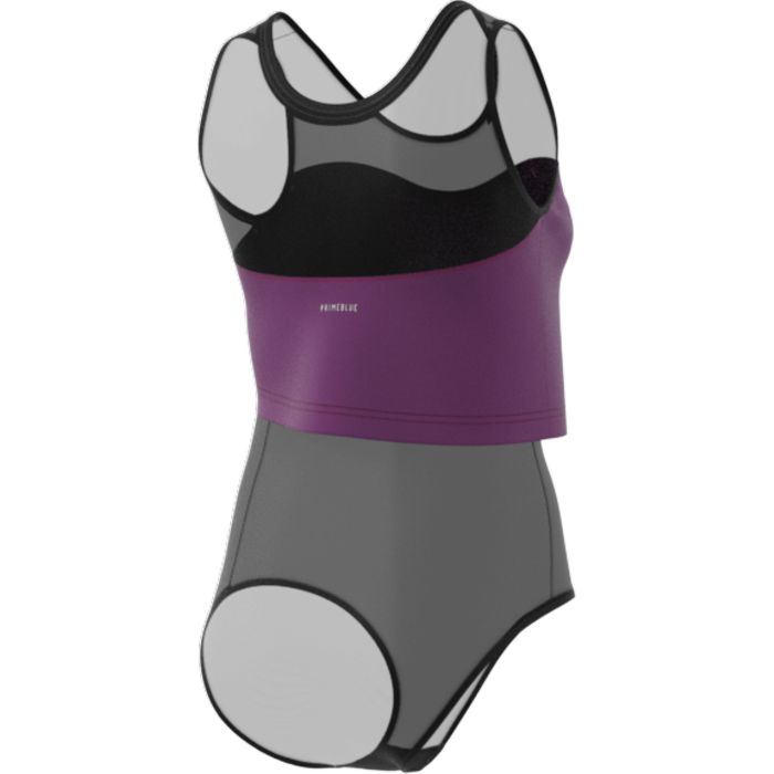 Adidas Bodysuit Primeblue W - scarlet/semi night flash