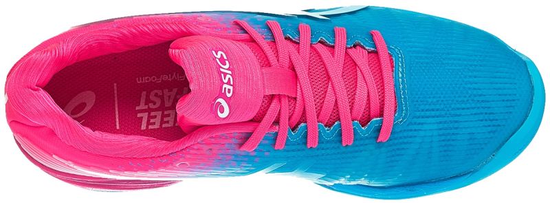 Asics Solution Speed FF Clay L.E. W - aquarium/hot pink