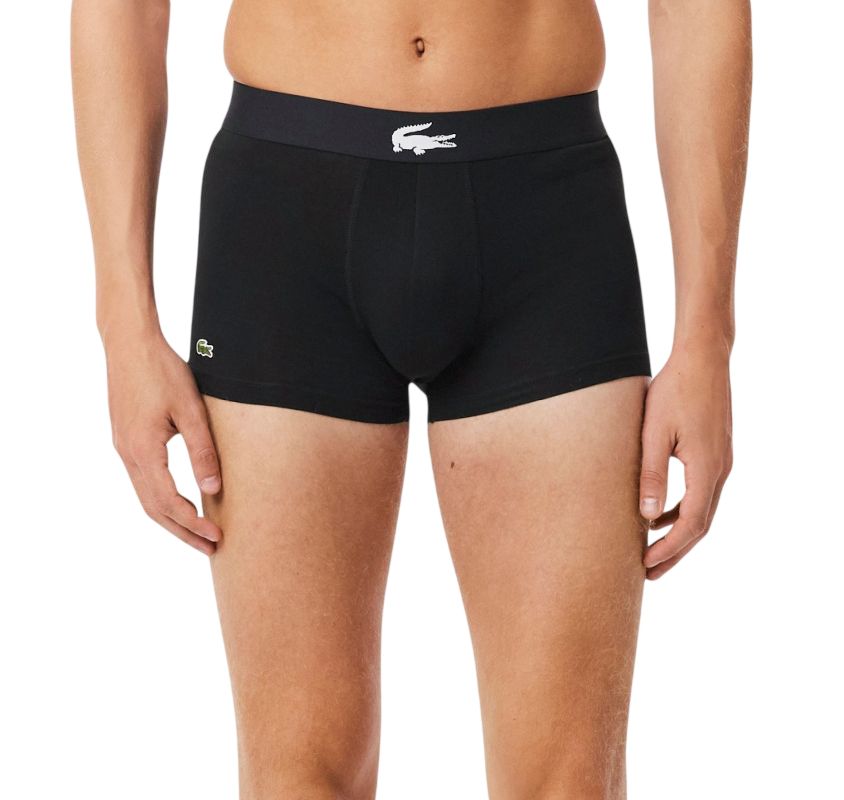 Lacoste Stretch Cotton 3P - black/black/black