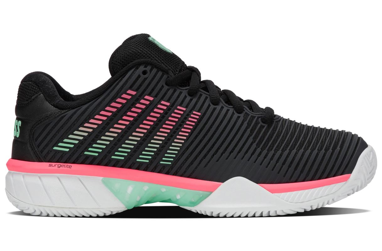 K-Swiss Hypercourt Express 2 Clay - black/white/neon mint K-Swiss Hypercourt Express 2 Clay - black/white/neon mint