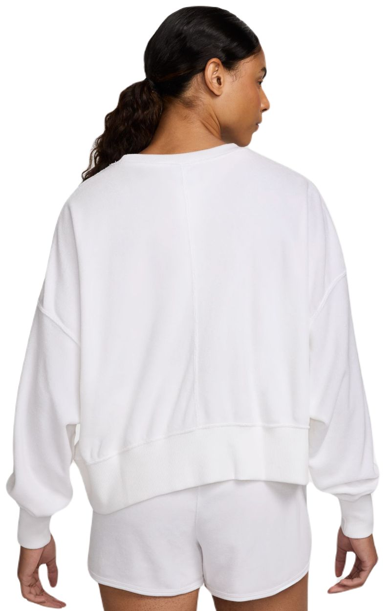 Nike Court Heritage Oversized Crew-Neck Graphic Tennis