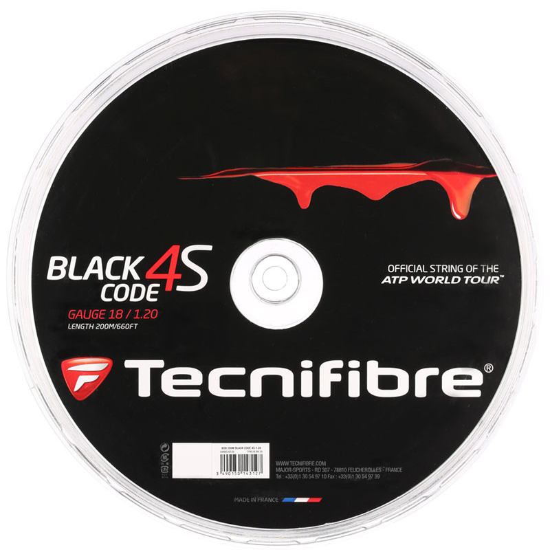 Tecnifibre Black Code 4S (200 m)