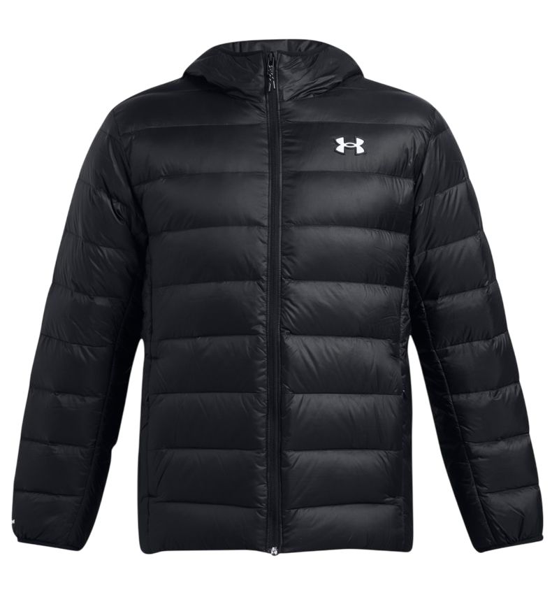 Under Armour Legend Down Hooded - black/white 