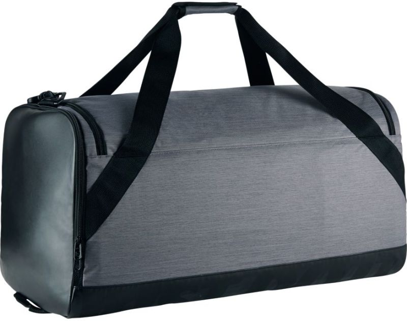 Nike Brasilia Large Duffel - flint grey/black/white