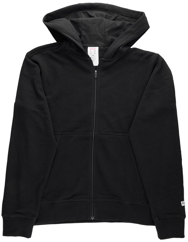 Wilson Kids Unisex Team Zip - black Wilson Kids Unisex Team Zip - black