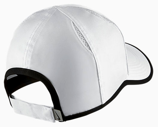 Nike Feather Light Cap - white/black