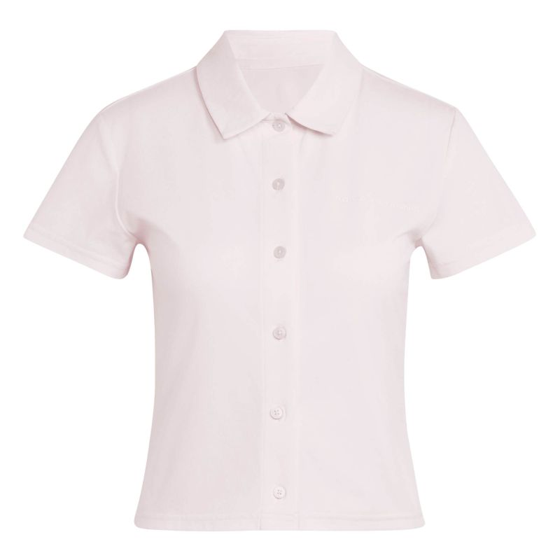 Damskie polo Adidas Tennis Climacool - distilled pink