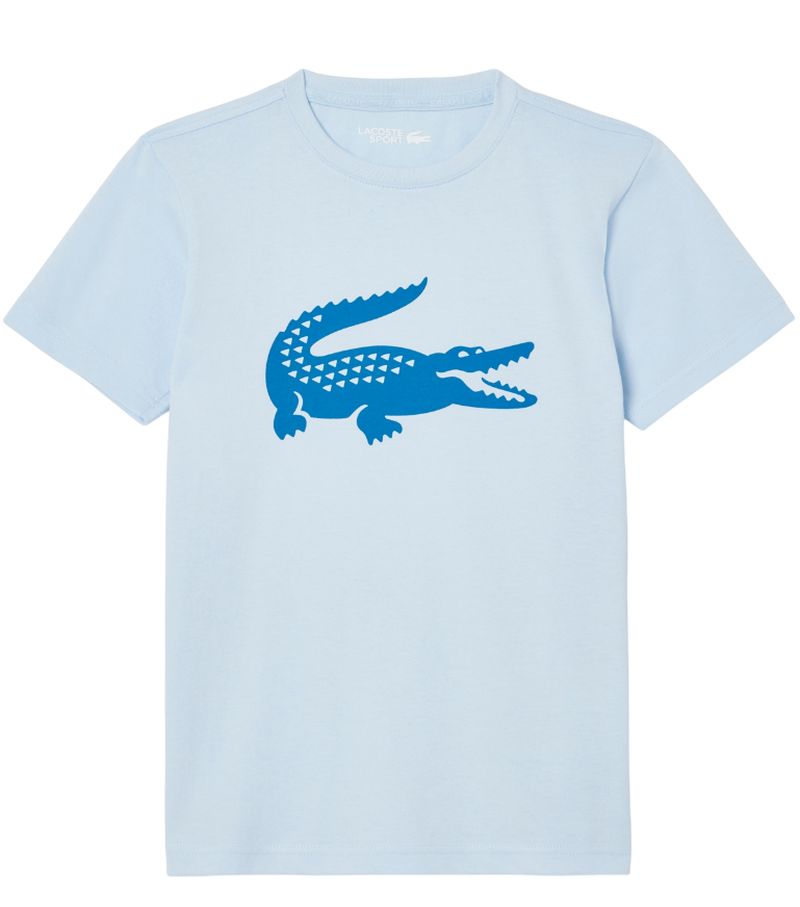 Lacoste Boys SPORT Tennis Technical Jersey Oversized Croc