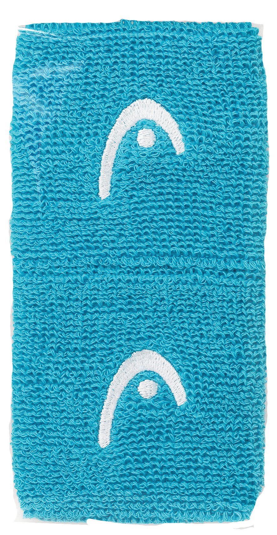 Head Wristbands 2.5" - turquoise/white