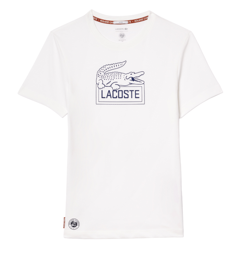 Lacoste Ultra-Dry Sport Roland Garros Edition Tennis T-Shirt