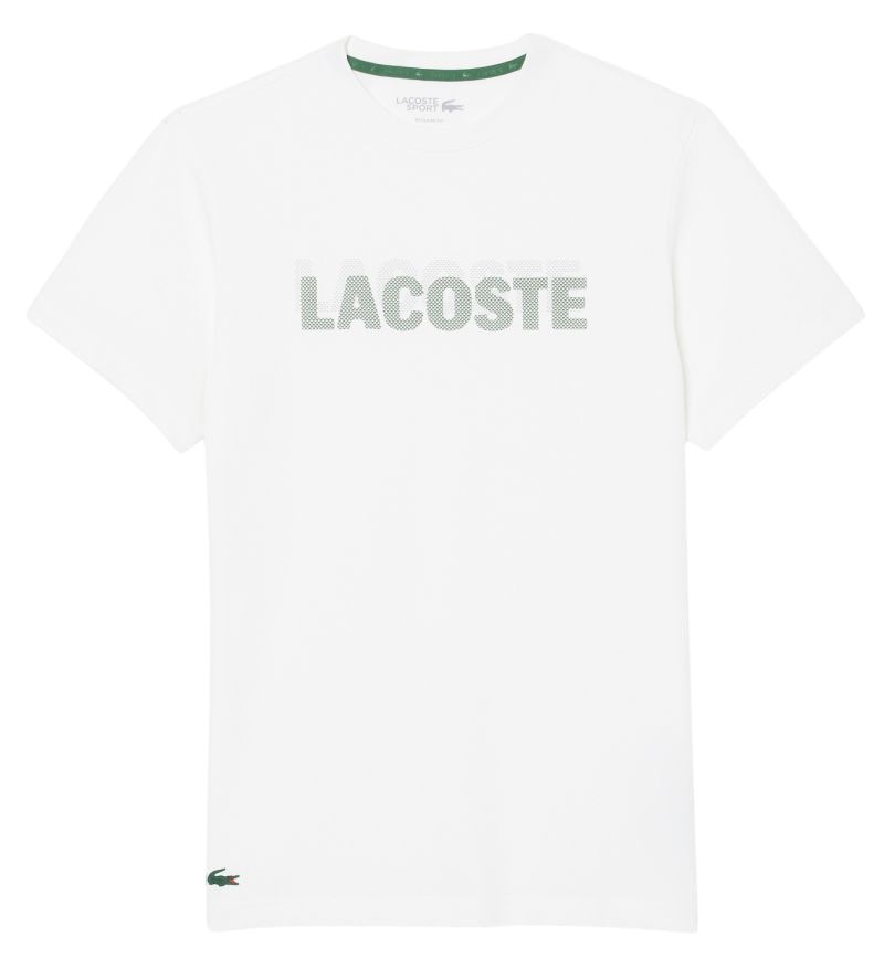 Lacoste Ultra Graphic Print Sport - white/green