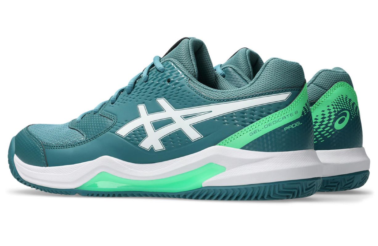Asics Gel-Dedicate 8 Padel - misty pine/white Asics Gel-Dedicate 8 Padel - misty pine/white