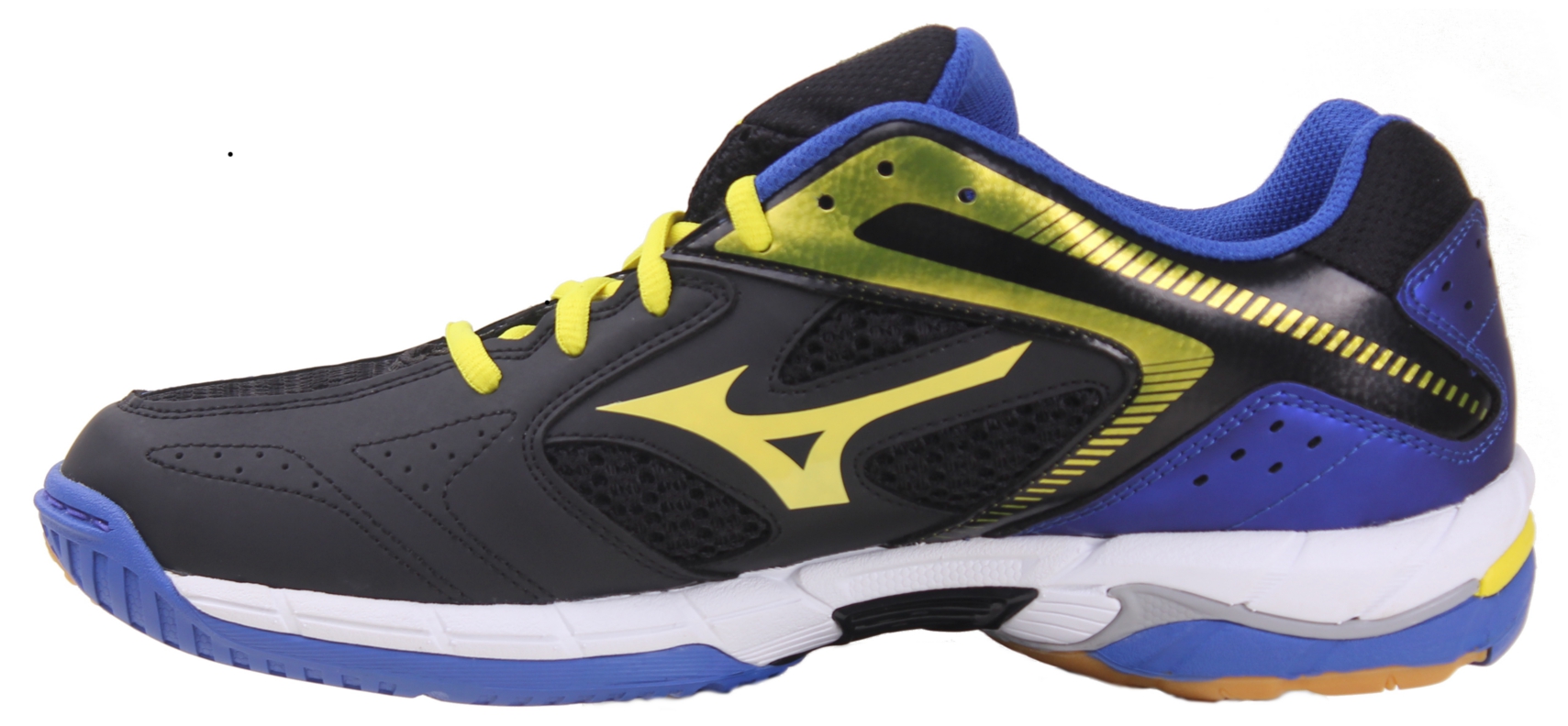 Mizuno Wave Storm 3 - blue/white/bolt