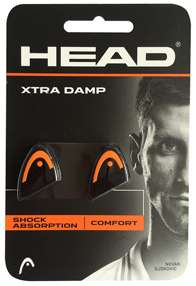 Head Xtra Damp - black/orange