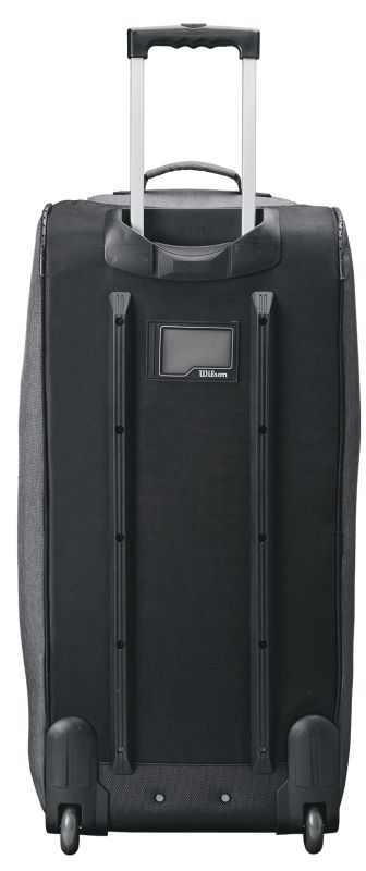 Wilson Traveler Wheeled Coach Duffel - grey/red