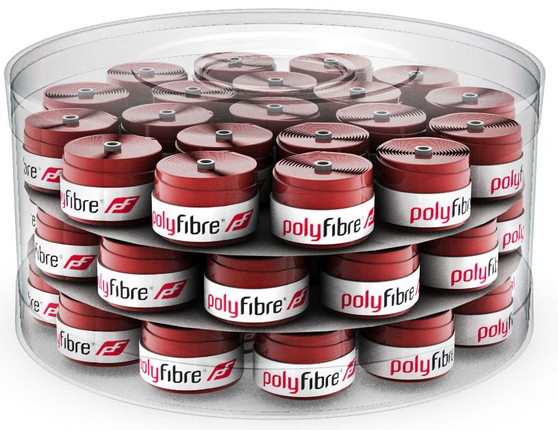 polyfibre-omnigrip-overgrip-60p-red-1 Polyfibre Omnigrip Overgrip 60P - red