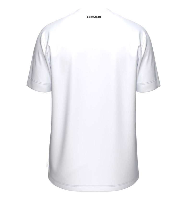 Head Boys Topspin - white/print