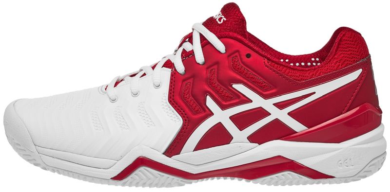 asics-gel-resolution-novak-clay-classic-red-white-silver-2 Asics Gel-Resolution Novak Clay - classic red/white/silver