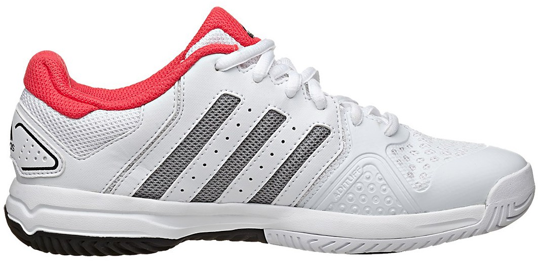 adidas-barricade-team-4-xj-white-iron-metallic-bright-red-2 Adidas Barricade Team 4 xJ - white/iron metallic/bright red