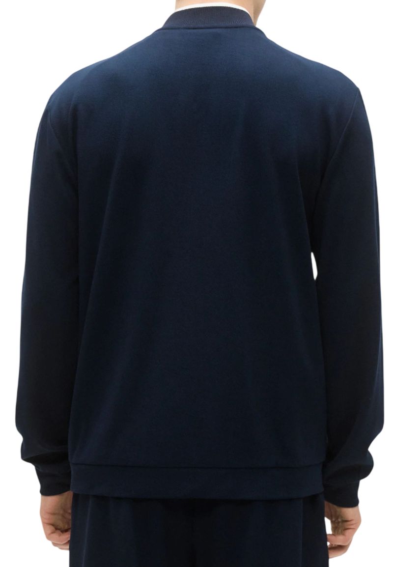 EA7 Tennis Jersey Zipper - armani blue 