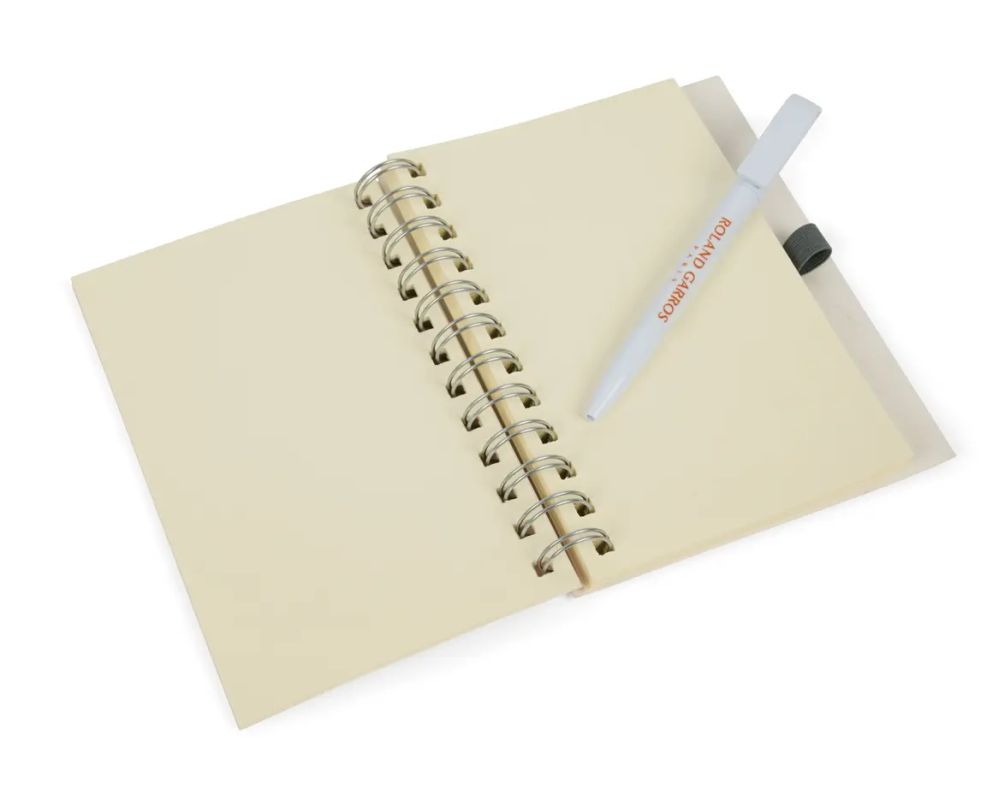 Roland Garros Mr Balle Notebook - clay